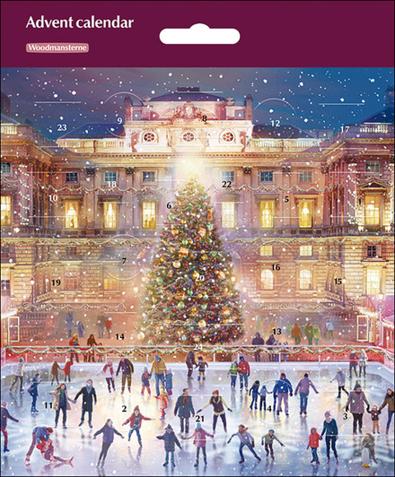 SOMERSET HOUSE - 7.25 x 6.5" ADVENT CALENDAR