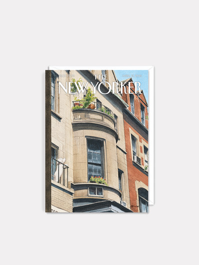 Balcony Scene | New Yorker Cover Card