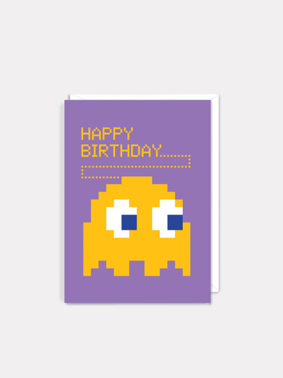 Birthday Ghost | Birthday Card | Dicky Bird