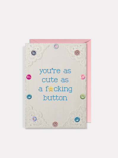Button | Love Card | Number 6