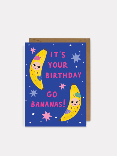 Go Bananas | Birthday Card | Earlybird