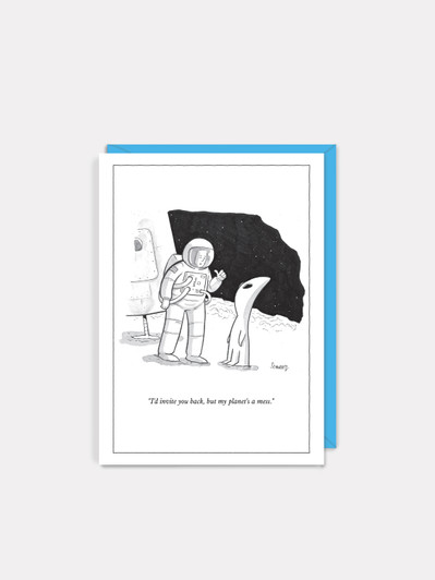 My Planet's A Mess | New Yorker Cartoon Card