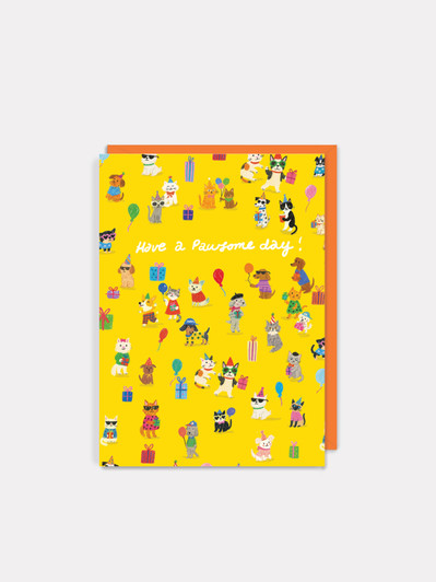 Pawesome Birthday | Birthday Card | Jolly Awesome