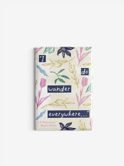 Wander - Shakespeare | Hard Magnet | Shakespeare