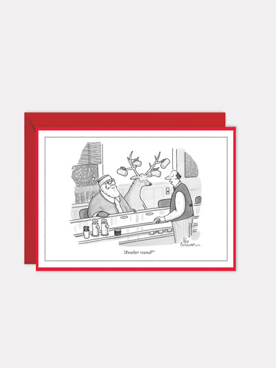 Another Round | New Yorker Christmas Card