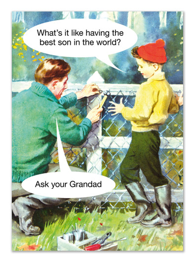 Best Son | Father's Day Greeting Card | Kiss Me Kwik