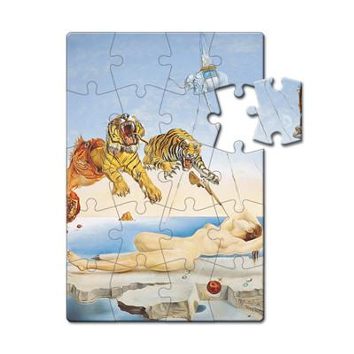 DALPP13 - DALI, DREAM/FLIGHT OF BEE - PUZZLE POSTCARD