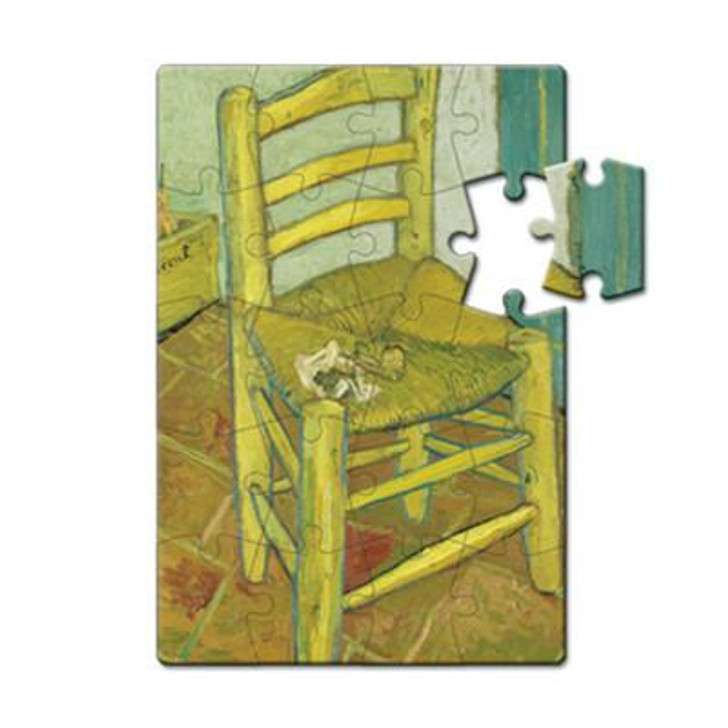 VANPP39 - VAN GOGH, THE CHAIR - PUZZLE POSTCARD