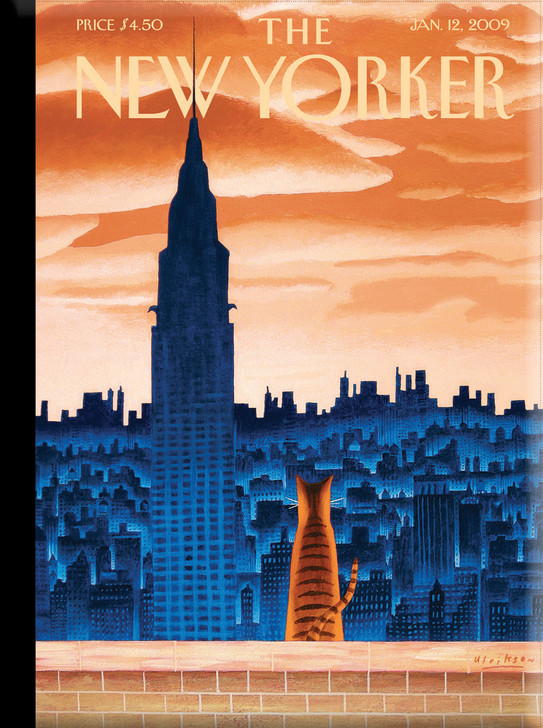 New Yorker Fridge Magnet - The High Life