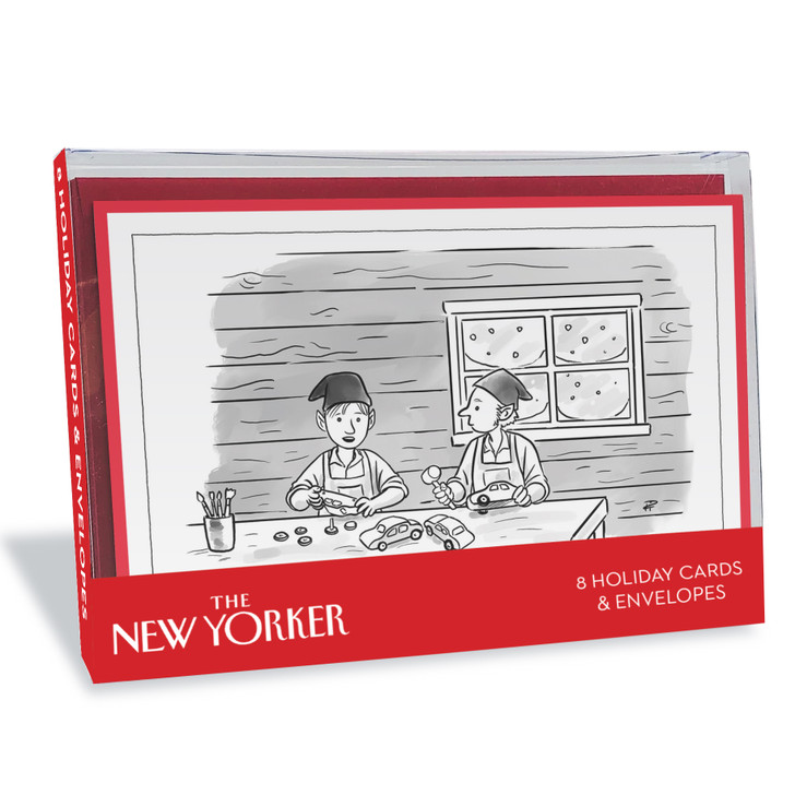 Elf Therapy | New Yorker Christmas Card