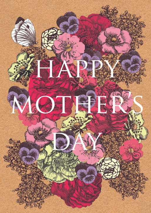 Bloomin' Ma-vellous - Art Press Mother's Day Card - ZZ1766