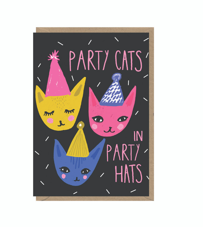 Party Cats - Birthday Card - AMY5
