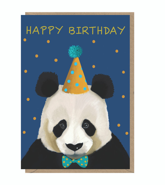 Dapper Panda - Birthday Card - BEX50