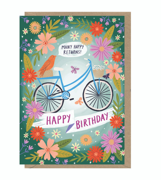 Birthday Bike - Birthday Card - BO3
