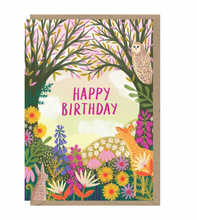 Birthday Forest - Birthday Card - BO6 