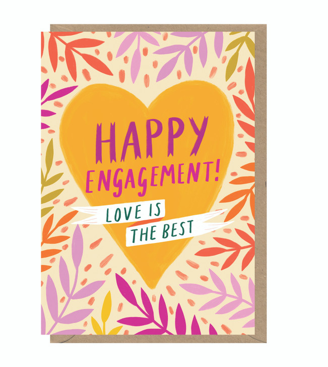Love is the Best - Engagement Card - BO7