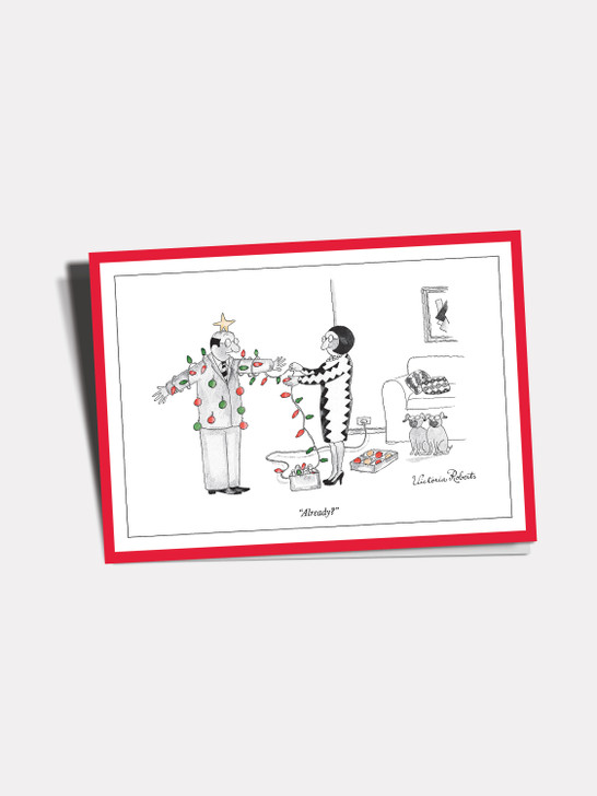 Already? | New Yorker Christmas Cartoon Card
