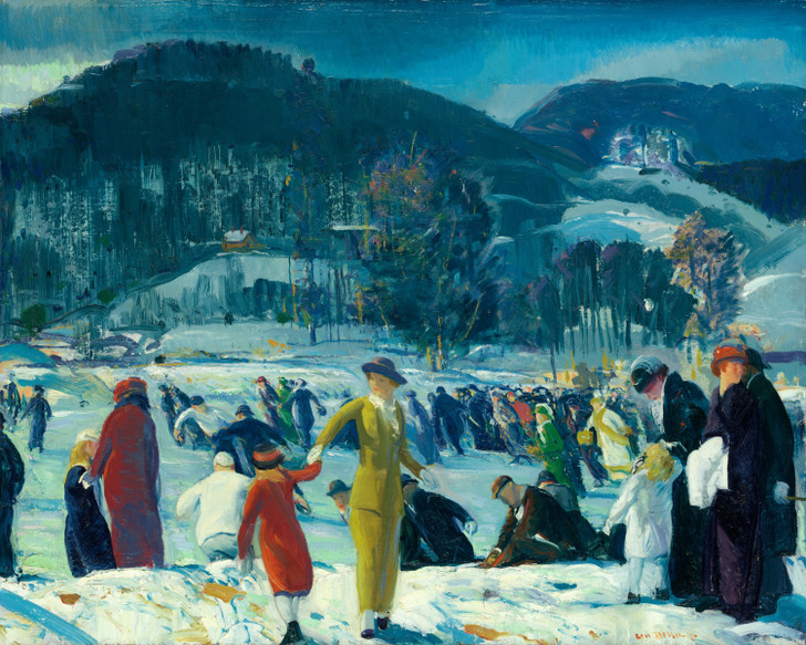 George Bellows, Love of Winter - Christmas Card - NMX53