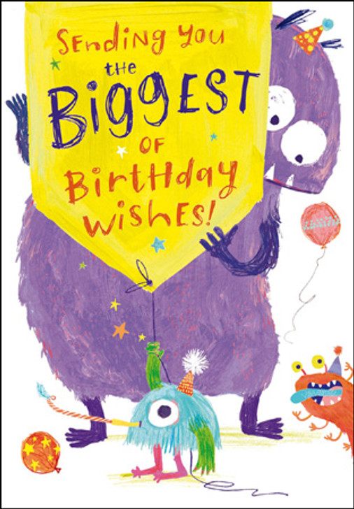 Biggest Bday Wishes - Birthday Card - G518126