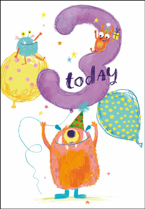 3 Today - Birthday Card - G518171