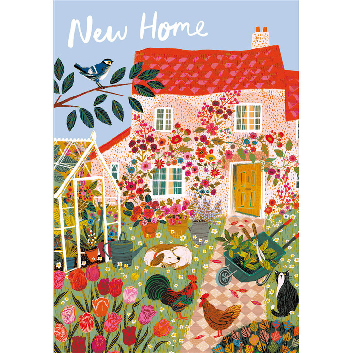 New Home with Pets - New Home Card - H501906