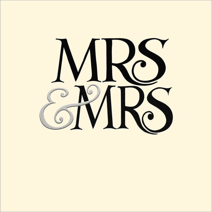 Mrs. & Mrs. - Wedding Card - P509780