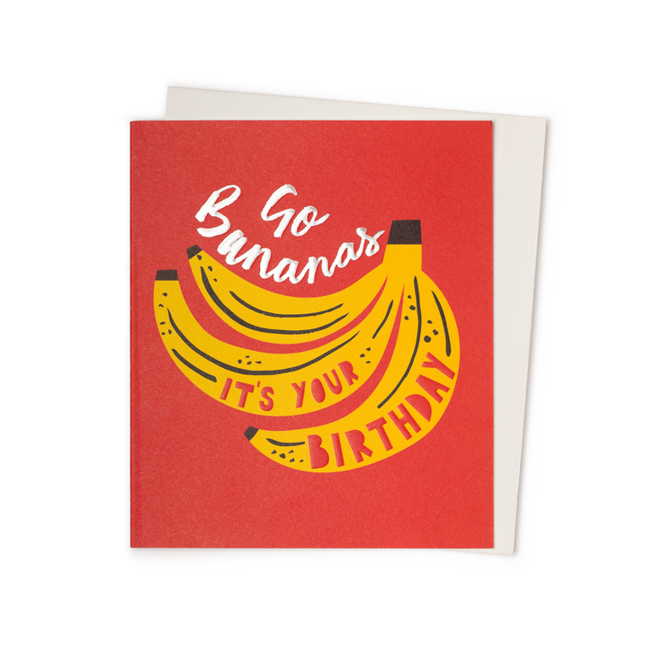 Go Bananas - Birthday Card - MM06