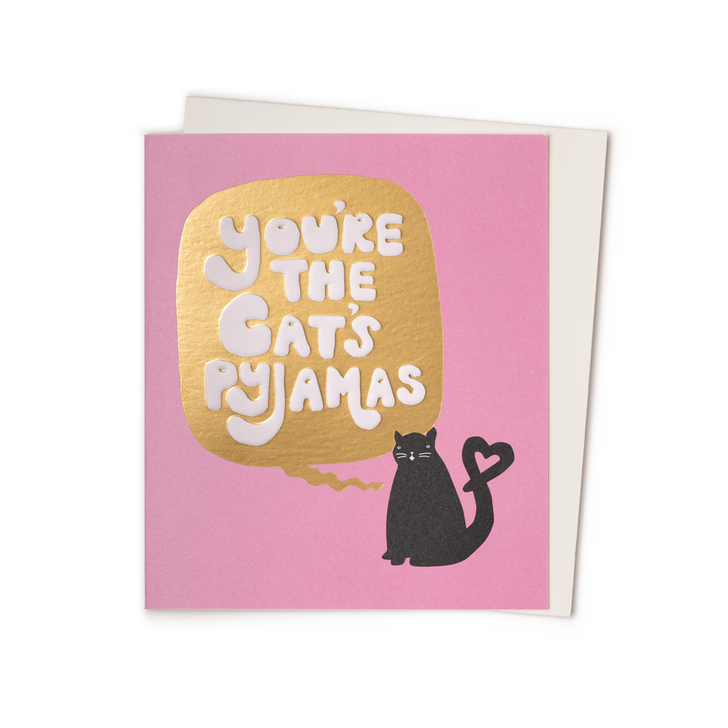 Cat's Pajamas - Greeting Card - MM11