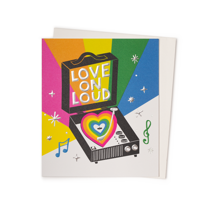 Love On Loud - Greeting Card - NEW10