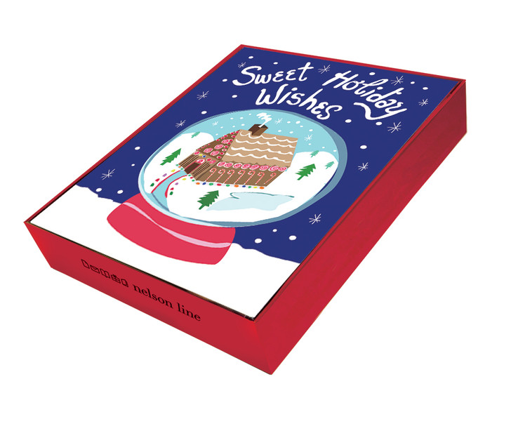 SWEET HOLIDAY WISHES - 12/BOX CONTEMPORARY XMAS