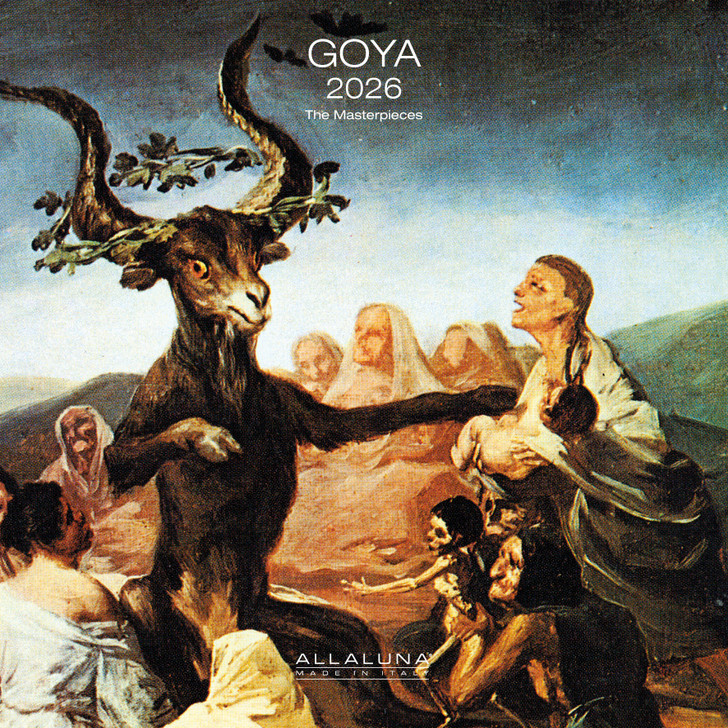 GOYA - 12 x 12 WALL CALENDAR