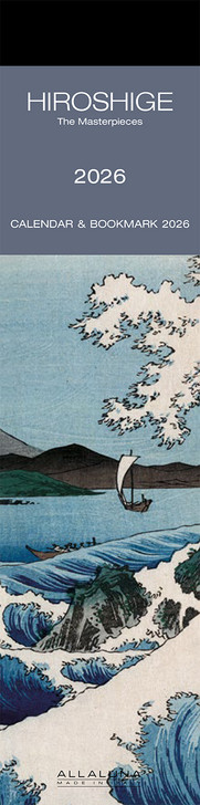 HIROSHIGE - 2 x 8 BOOKMARK CALENDAR