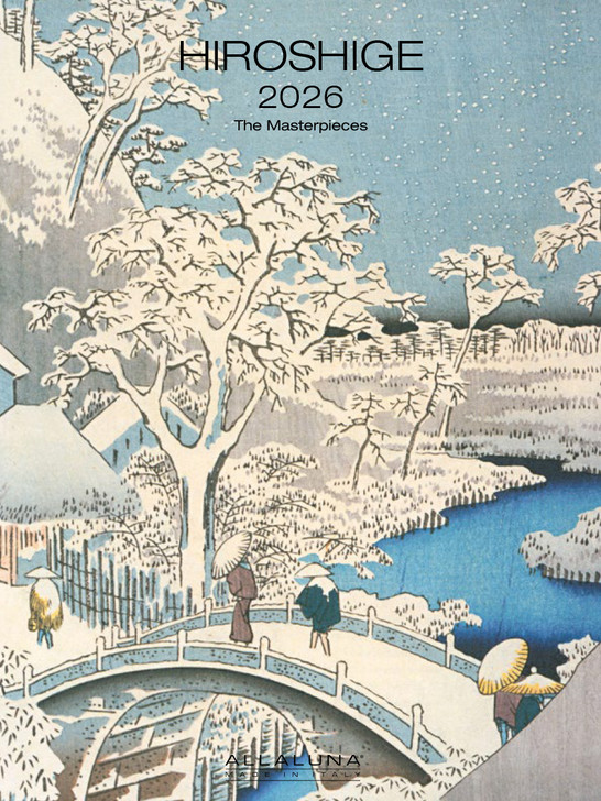 HIROSHIGE - 6 x 8 DESK CALENDAR