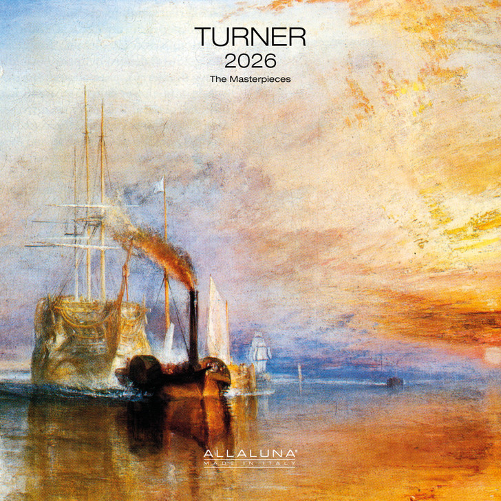 TURNER - 12 x 12 WALL CALENDAR