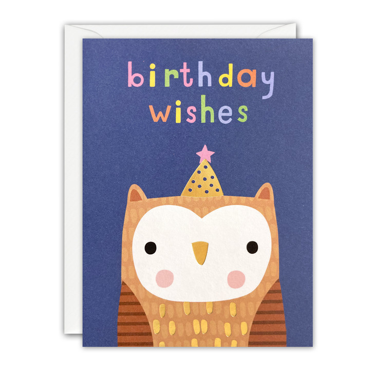 HB - HOOTY OWL - 3.75 x 5" CARD