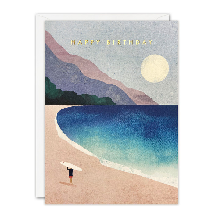 HB - SURF'S UP - 5 x 7" CARD