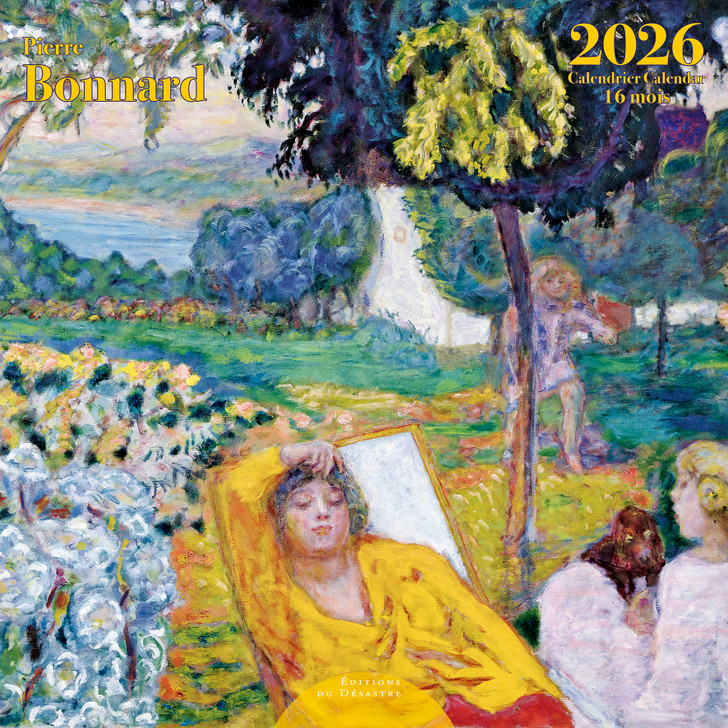 BONNARD - 12 x 12 WALL CALENDAR
