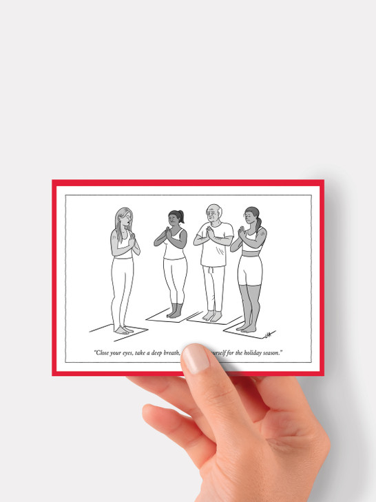 Brace Yourself | New Yorker Christmas Card