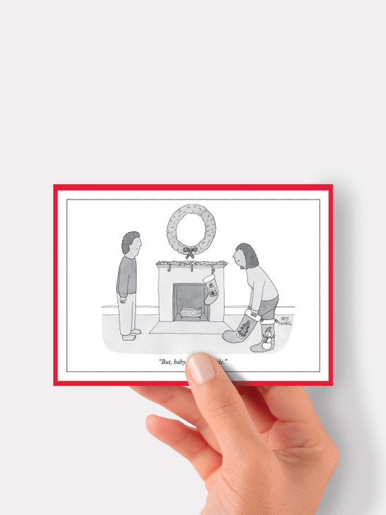Cold Inside | New Yorker Christmas Card