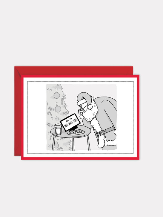 Holiday Add Tip | New Yorker Christmas Card