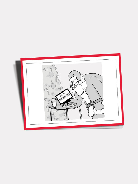 Holiday Add Tip | New Yorker Christmas Card