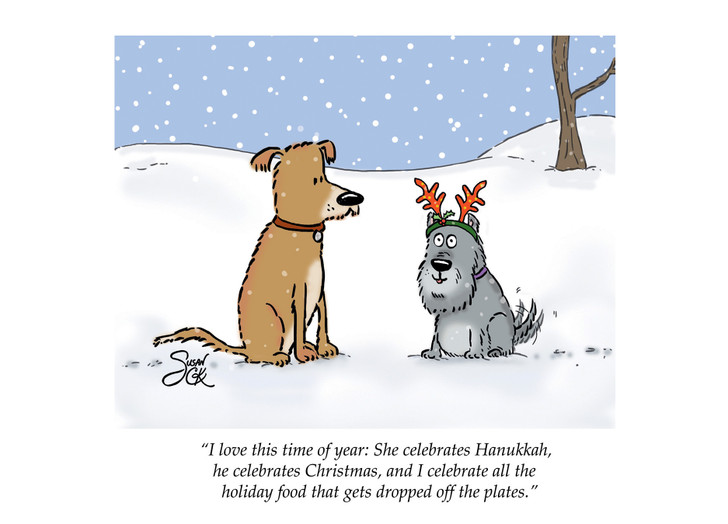 Holiday Good - Box Of 12 | Christmas Greeting Card | Nelson Line Studio