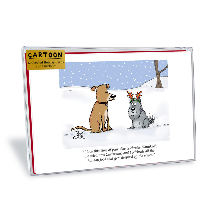 Holiday Good - Box Of 12 | Christmas Greeting Card | Nelson Line Studio