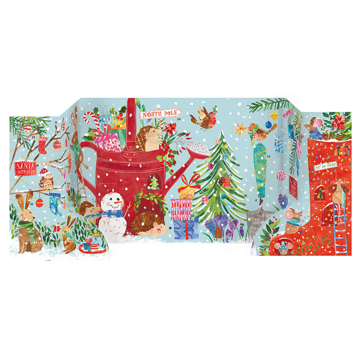 Woodland Hedgehogs - 14.33 x 10.75" Advent Calendar