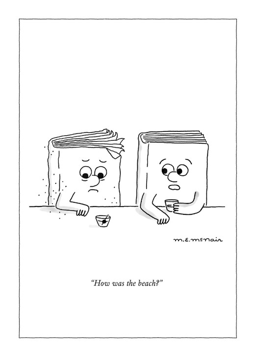 Beach Read | New Yorker Card