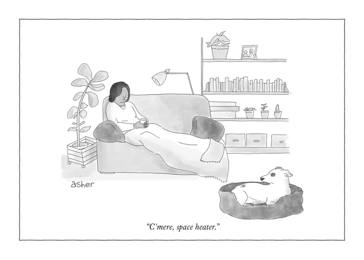 Space Heater | New Yorker Card