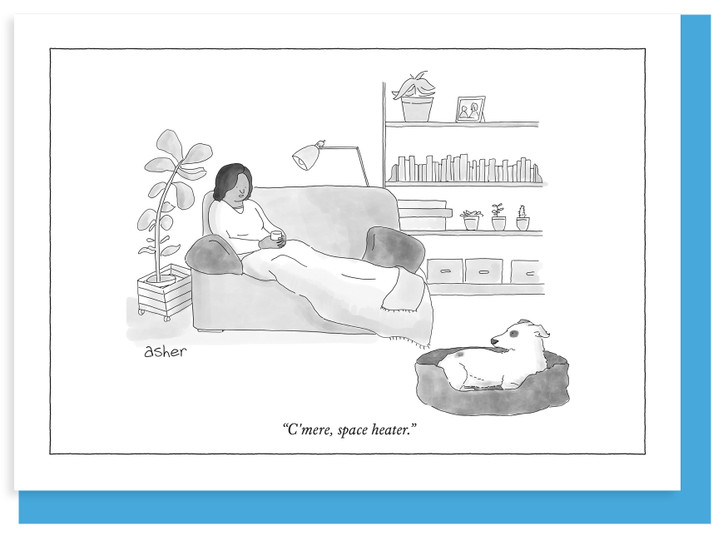 Space Heater | New Yorker Card