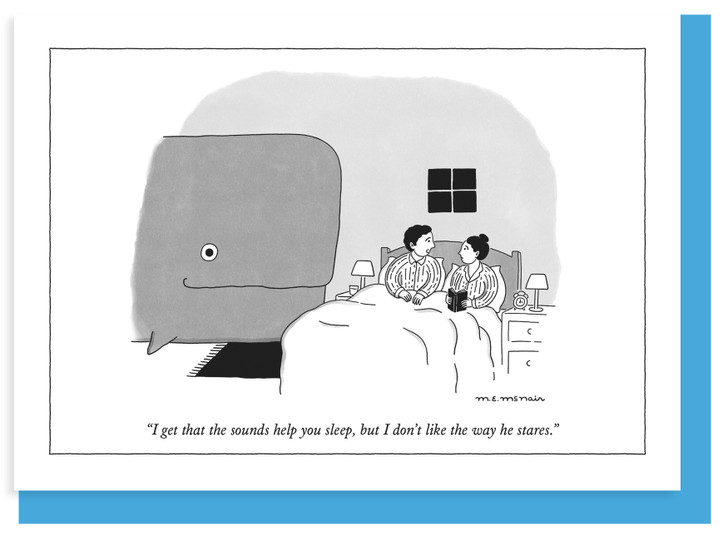 The Way He Stares | New Yorker Card