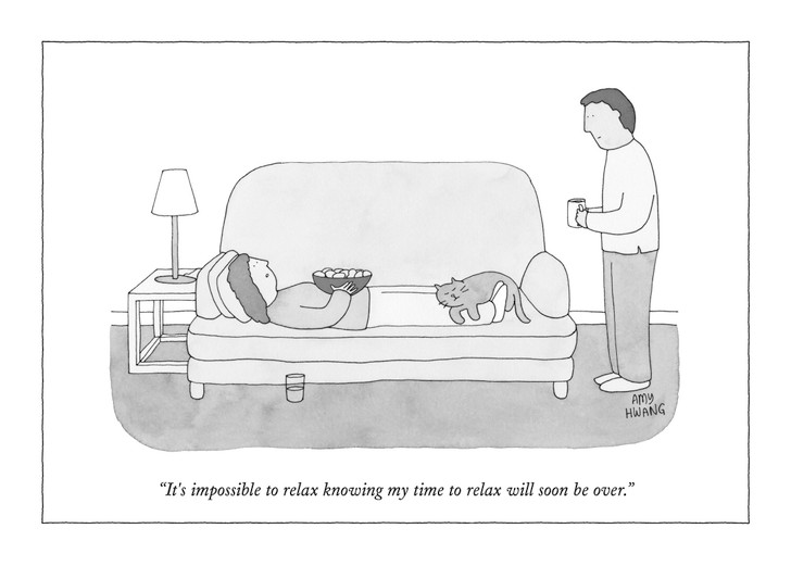 Time To Relax | New Yorker Card