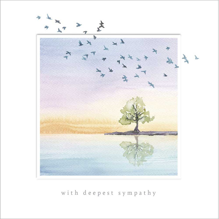 YOU'RE IN MY THOUGHTS - 6.5 x 6.5" SYMPATHY CARD